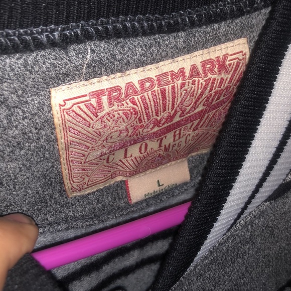 Striped Light Jacket Varsity type - Picture 3 of 5